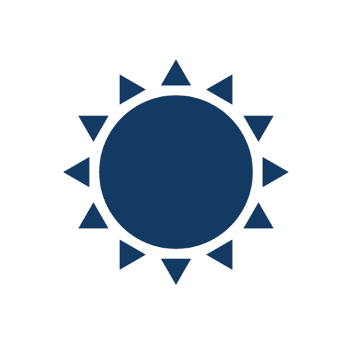 icon- home tech club- sun