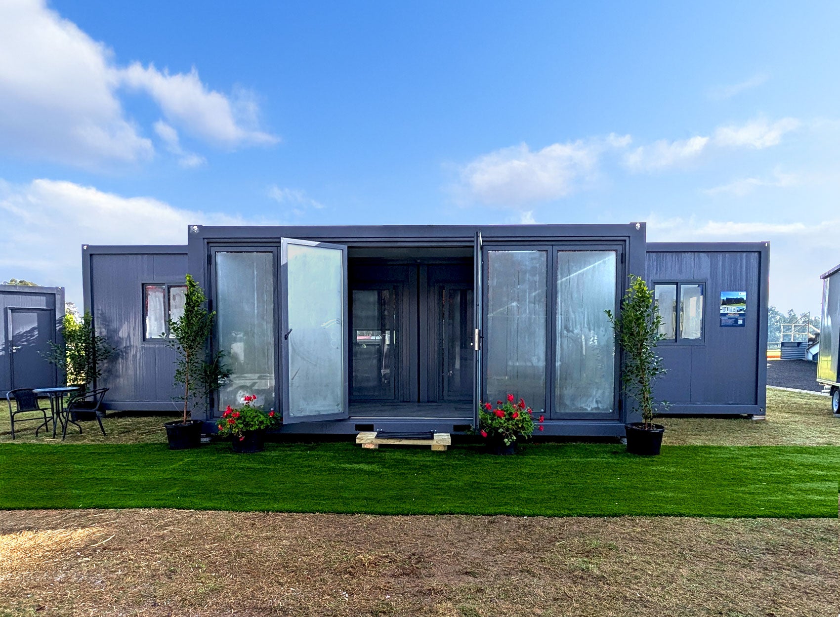 Container home, tiny home, granny flat, home office, secondary dwelling, temporary worker accommodation, teenagers retreat - Home Tech Club