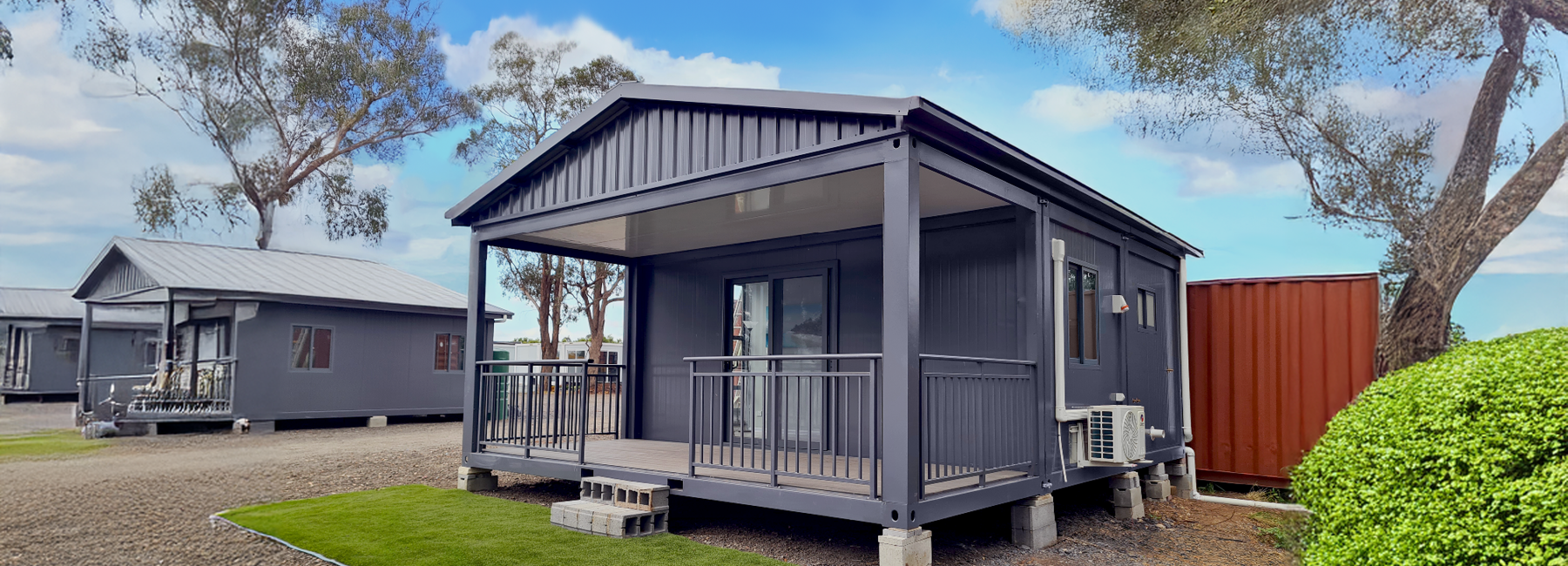 Container home, tiny home, granny flat, home office, secondary dwelling, temporary worker accommodation, teenagers retreat - Home Tech Club