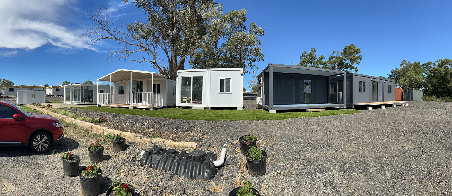 Container home, tiny home, granny flat, home office, secondary dwelling, temporary worker accommodation, teenagers retreat - Home Tech Club