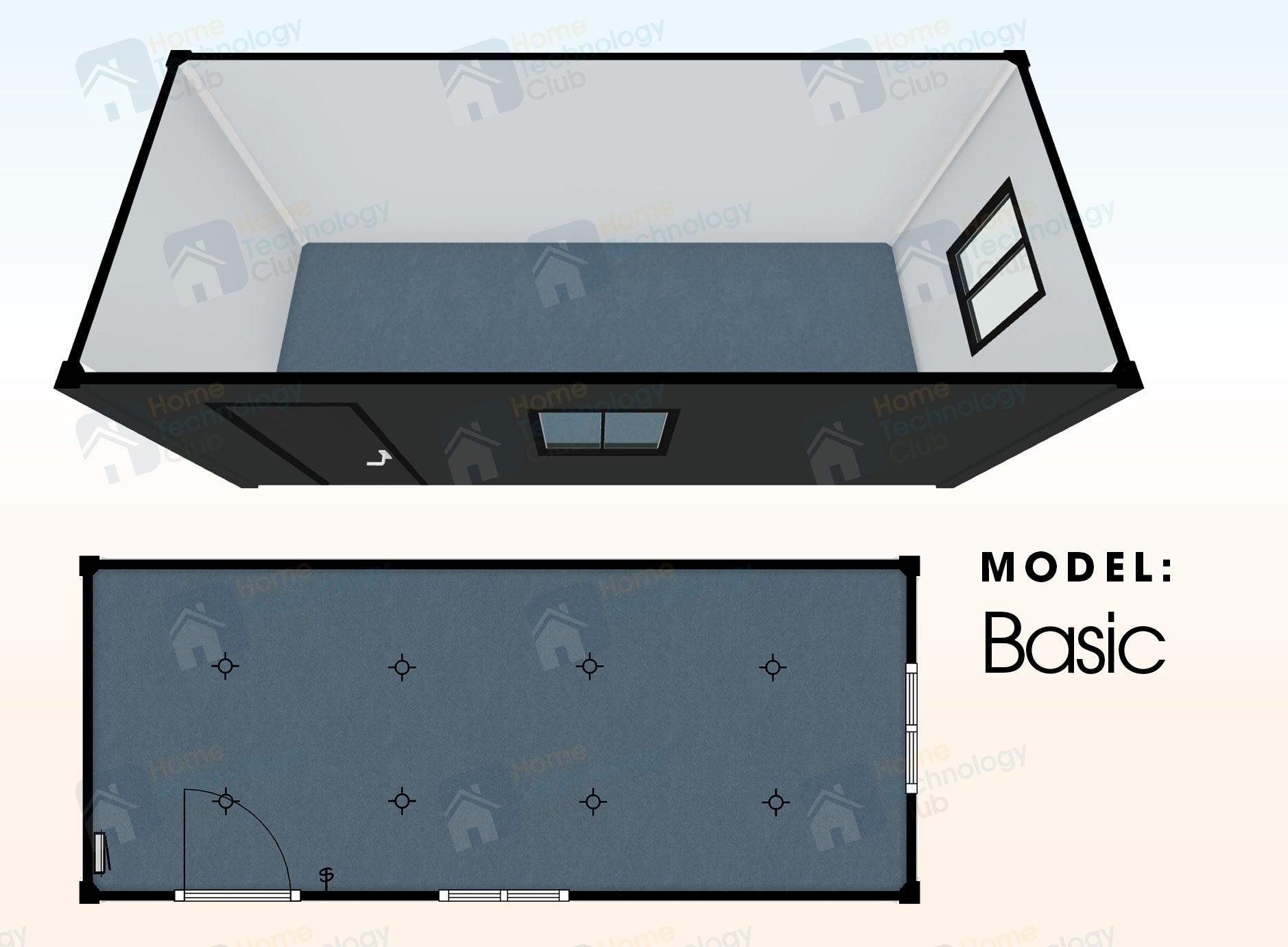 Container Box Basic Home JULIET1 Basic Modular Container Home – Home Technology Club