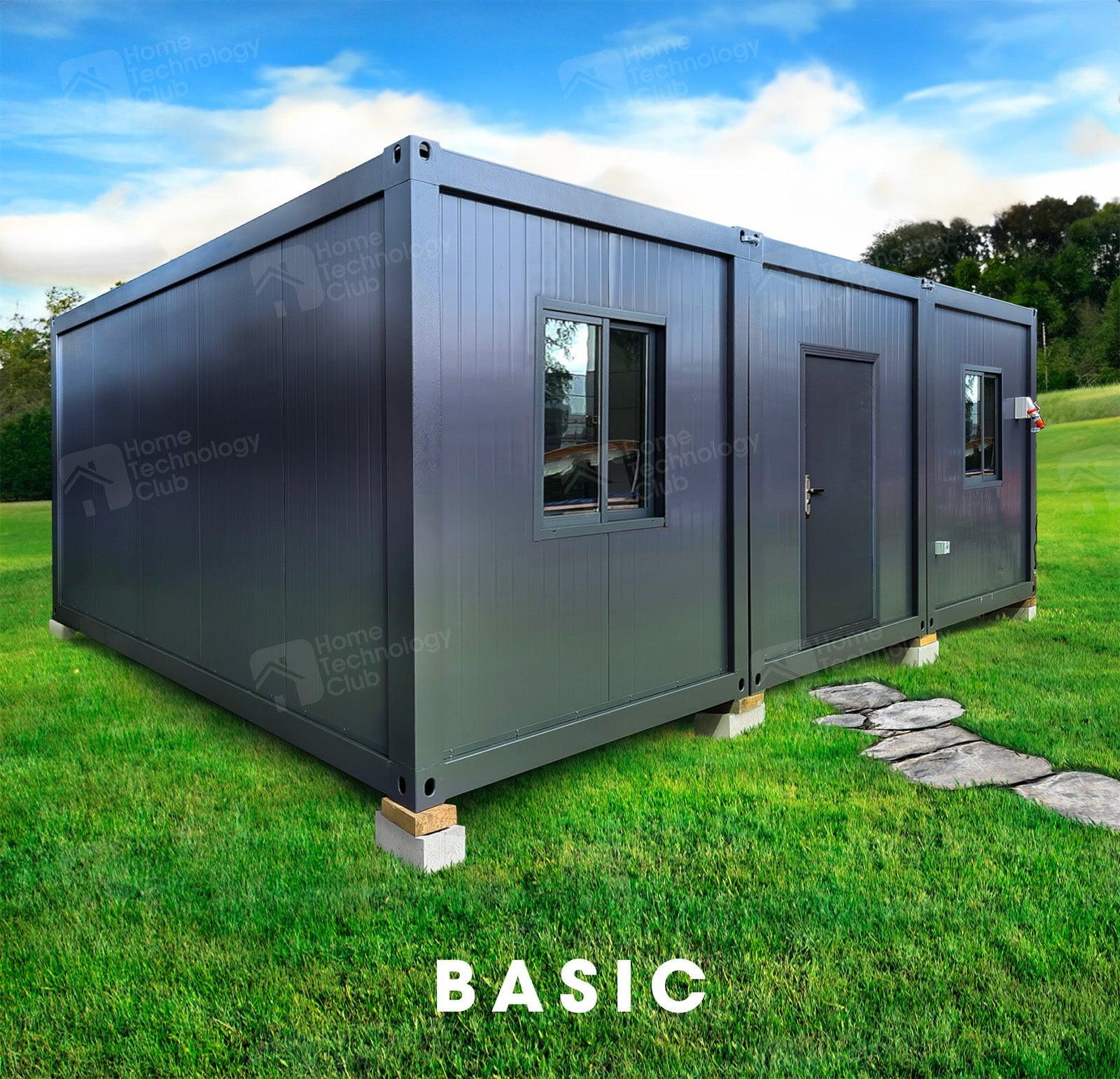 Modular Container Home - 40m² Custom Triple 20ft Unit – Home Technology ...